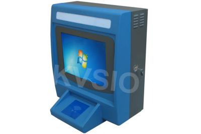 China RFID Scanner Wall Mounted Touch Screen Kiosk For Human Resource Self Attendance for sale