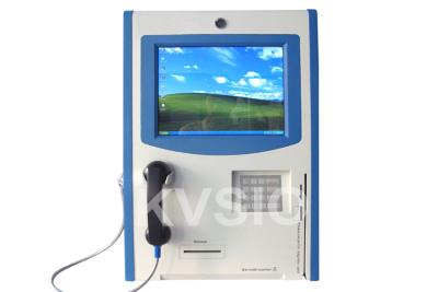 China Barcode Scanner Bill Payment Kiosk , Digital Signage Kiosk Compliant With Ergonomic for sale