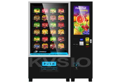 China Multi Payment Healthy Food Vending Machine Intelligent Convey For Salad / Vegetable for sale