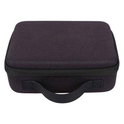 China 600 Oxford Cloth Single Black Fascia Gun Storage Box Special Eva Material Packing Storage Box For Fascia Gun Custom for sale