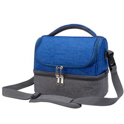 China Fashion EVA 168D Oxford cloth double layer ice bag picnic large capacity outdoor single shoulder insulation bag can be customized logo for sale