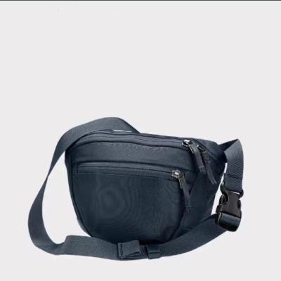 China 2022 New Instyle High Quality Custom Waist Bag Anti-theft Belt Purse Nylon Messenger Bag For Men Riding Chest Bag Black Blue for sale