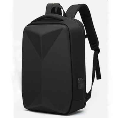 China With USB 2022 new men's backpack with large capacity and waterproof fashion hardcase backpack management computer backpack for sale