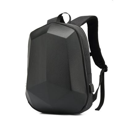 China With USB hard shell travel backpack leisure three-dimensional outdoor large capacity computer anti-theft bag for sale