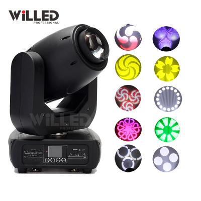 China Concert DJ Equipment Stage Light DMX 150W Led Beam Moving Head Light For Concert Night Club Projects for sale