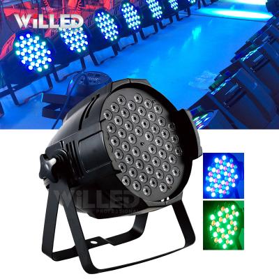 China Concert cheap par led rgbw 54x3w led par can stage disco wedding par led 54x3 for sale