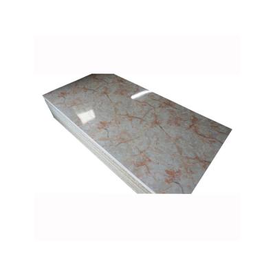 China China Wholesale Cheap Price Waterproof Eco-friendly Manufacturer Finely Processed Ceiling PVC Marble Wall Panel for sale