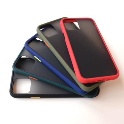 China Senlancase 2019 New Colorful Magic Shadow Matte Silicone Tide Mobile Phone Case For iPhone 11 pro for sale