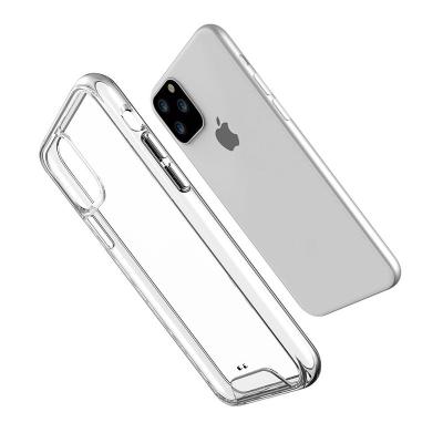 China Clear Anti-scratch Space Back Case For iPhone 11 Senlancase For iPhone 11 Transparent Back Cover Anti-scratch Space TPU PC Phone Case for sale