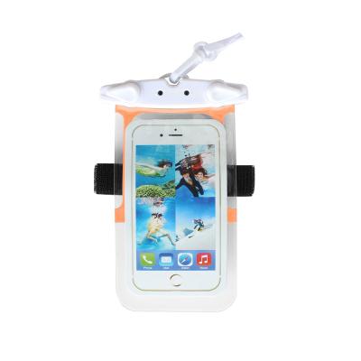 China Senlan promotion colorful gift armband waterproof phone case, PVC waterproof bag waterproof pouch for mobile phone for sale