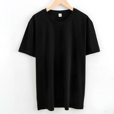 China Factory Wholesale Soft Solid Color Men's Basic T-Shirts None Shrink Anti-Shrink for sale