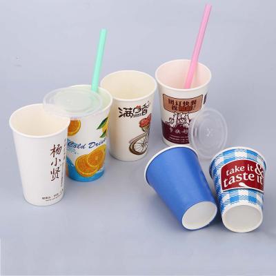 China Disposable Coffee Cups Cardboard Takeaway Holders Coffee Cardboard Beverage Cup Suppliers Paper Cups for sale