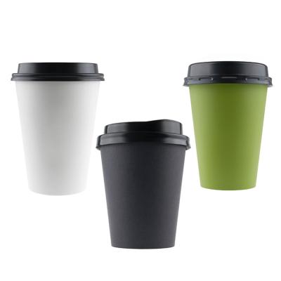 China Recycled Disposable Biodegradable 3oz 12oz 18oz 530ml Eco Friendly Single Wall Paper Cups For Liquid Coffee for sale