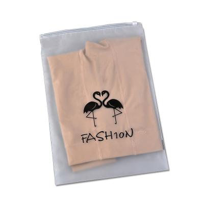 China Shock Resistance Swimwear Waterproof Ziplock Bag For Swimwear Free Sample Ziplock Frosted Bag for sale