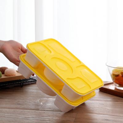 China Recyclable 4 Grids Lunch Box 90Sets/Carton Disposable Bento Box Adult Lunch Box Eco-friendly Container for sale