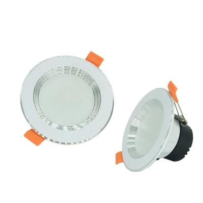 China Residential smart wifi home aluminum plastic thin celling IP20 recessed LED mounted Downlight for sale