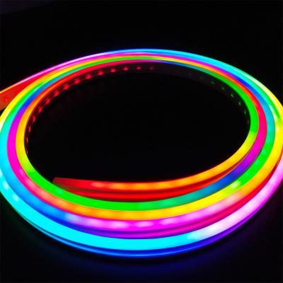 China Hot Selling LANDSCAPE Colorful Neon LED Strip Light in Market with Dreamy Color for Computer Desk Decoration for sale