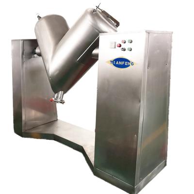 China Beater Ejector Button Large Scale Powder V Mixer Equipment V Shape Powder Mixing Pharmaceutical Mixer for sale