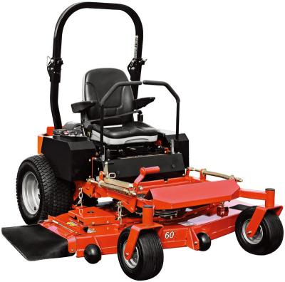 China 2-Stroke 60 Inch Engine High Quality Ride On Tractor Zero Ride Lawn Mower for sale