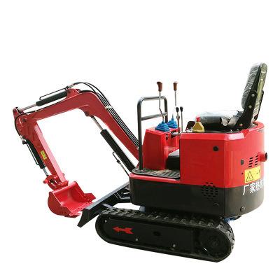 China Building Material Shops High Efficiency Gasoline Mini Crawler Excavator for sale