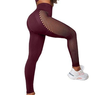 China Breathable Apparel Workout Gym Fitness Running Trainer Streetwear Pants Scrunch Butt Low MOQ Women's Sportswear Yoga Gaiters For Women for sale