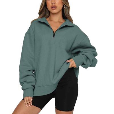 China Anti-pilling New Factory Quick Dry 1/3 Pullover Material Making Streetwear Zipper 2 Pieces For Yoga Sports Fitness Shorts Set Women for sale