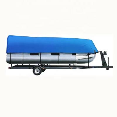 China Inflatable Pontoon Floating Dock Sun Protection Polyester Boat Pontoon Boat Inflatable Cover for sale