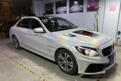 Cina Involucro cambiante dell'automobile del vinile di colore di Pearl White per il modello del BENZ in vendita