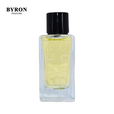 China Personal Care 30ml 50ml 100ml Perfume Bottles Wholesale Perfume Bottle With Black Cap Perfume Bottle for sale