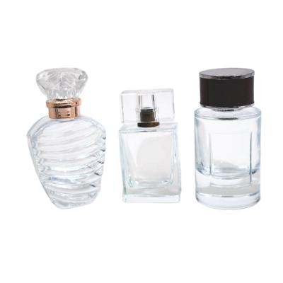 China Personal Care 2021 50ml 100ml Luxury Cylindrical Clear Perfume Attar Empty Perfume Bottle for sale