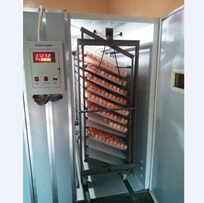 China Automatic Industrial Bird Temperature Sensor Chicken Machine 8448 Egg Incubator for sale