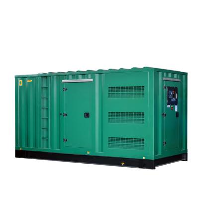 China Chinese hot sale factory supply with weichai engine 1000kw 1250kva ac output three phase type diesel generators 2190L low noise for sale