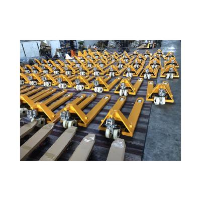 China Factory Hydraulic 2.0T 2.5T 3.0T 5T Factory Outlet Pallet Truck For Cargo Handling for sale