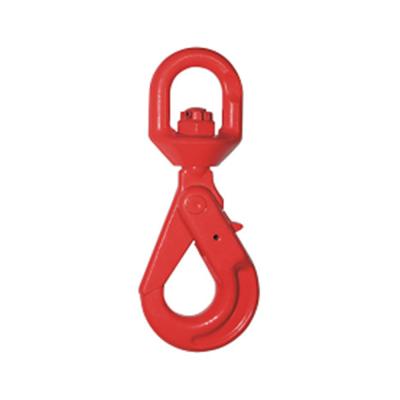 China Heavy Industry Selling Alloy Steel Red/Organge/Yellow/All Color Stainless Steel Swivel Hook For Gernal Industry for sale