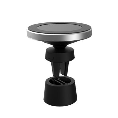 China Magnetic Mobile Phone M4 2in1 Car Fast Wireless Charger for sale