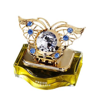 China China-chic New Butterfly Shape M4 Seat Car Perfume Bottle for sale