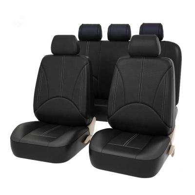 China PVC Full Set Universal Type Leather Car Seat Cover for sale