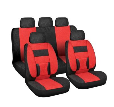 China M4 3D Sports Design Velvet Polyester Leather Car Seat Cover for sale