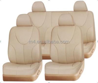 China Full Set Luxury High Quality Leather PVC Car Seat Cover for sale