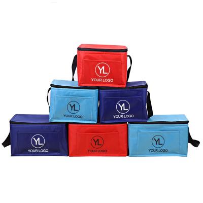 China Low MOQ Polyester Collapsible 8 Lunch Box Large Insulated Cooler Bag For Camping, Picnic& Beach for sale