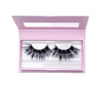 China Natural Long World's Densest High End Mink Lashes H008 27mm Long for sale