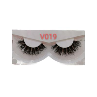 China Long Natural Fur Mink Eyelashes Natural Long 13mm-22mm Messy Hand Made 100pairs 0.07MM Mink Synthetic Eyelashes Best Selling 3D Faux for sale