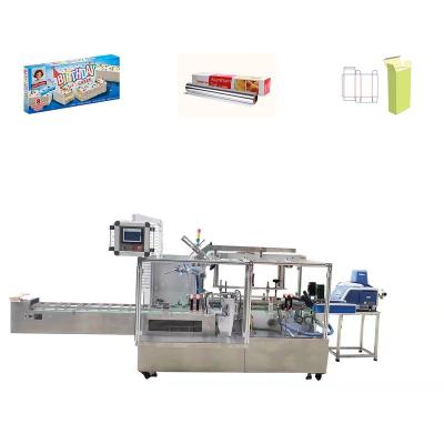 China Tefude Food Customized Horizontal Semi Automatic Pillow Carton Sealing Machine Blister Packing Cartoning Machine for sale