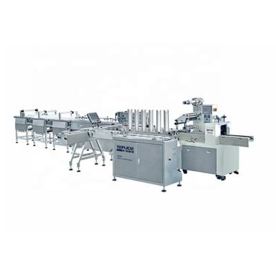 China High Quality Automatic Food Wholesale Feeding and Pallet Loading Packaging Line for Bread for sale