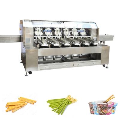 China New Type Bread Sticks Grissini Machine Biscuit Stick Automatic Counting Loader Salted Cheese Products TEFUDE Dip Sticks Packaging for sale