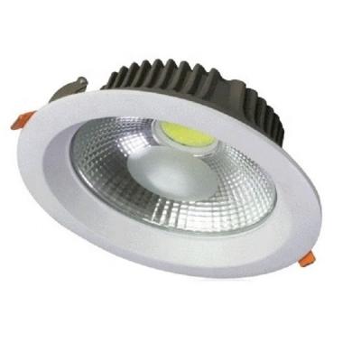 China Modern high lumen 150lm/w commercial ceiling cob 24w recessed 6inch 20w cob 18W led downlight for sale