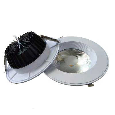 China 10 Inch 50w Hole Height 260mm 250mm Cob Modern Ceiling Recessed Downlight for sale