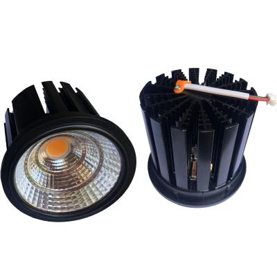 China Modern 8 10 degree led cob spotlight 7w 12w 20w ceiling recessed led downlight ar111 for sale