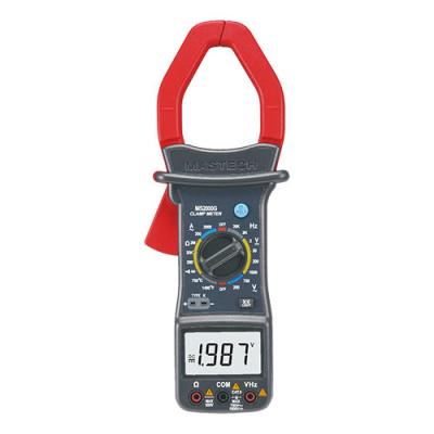 China Mastech MS2000G Automatic Range Manual Digital Clamp Gauge Meter MS2000GCBGLO for sale