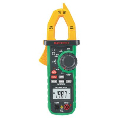 China Mastech MS2009C Digital Professional Dustproof Waterproof Clamp Meter MS2009CCBGLO for sale